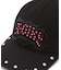STUDDED LOGO PATCH 6PANEL CAP