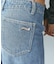 ASYMMETRIC WAIST BARREL LEG DENIM PANTS