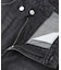 ASYMMETRIC WAIST BARREL LEG DENIM PANTS
