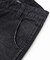 ASYMMETRIC WAIST BARREL LEG DENIM PANTS