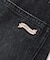 ASYMMETRIC WAIST BARREL LEG DENIM PANTS