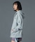 RHINESTONE LOGO AND FACE ZIP UP SWEAT HOODIE