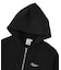 RHINESTONE LOGO AND FACE ZIP UP SWEAT HOODIE
