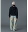STUDDED LOGO ZIP UP SWEAT HOODIE