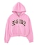 STUDDED LOGO ZIP UP SWEAT HOODIE