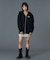 CIRCLE MESSAGE AND FACE ZIP UP SWEAT HOODIE