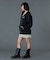 CIRCLE MESSAGE AND FACE ZIP UP SWEAT HOODIE