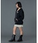 CIRCLE MESSAGE AND FACE ZIP UP SWEAT HOODIE