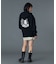 CIRCLE MESSAGE AND FACE ZIP UP SWEAT HOODIE