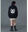 CIRCLE MESSAGE AND FACE ZIP UP SWEAT HOODIE