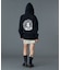 CIRCLE MESSAGE AND FACE ZIP UP SWEAT HOODIE