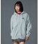 CIRCLE MESSAGE AND FACE ZIP UP SWEAT HOODIE