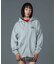 CIRCLE MESSAGE AND FACE ZIP UP SWEAT HOODIE