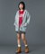 CIRCLE MESSAGE AND FACE ZIP UP SWEAT HOODIE