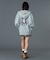 CIRCLE MESSAGE AND FACE ZIP UP SWEAT HOODIE
