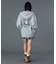 CIRCLE MESSAGE AND FACE ZIP UP SWEAT HOODIE