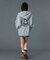 CIRCLE MESSAGE AND FACE ZIP UP SWEAT HOODIE
