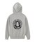 CIRCLE MESSAGE AND FACE ZIP UP SWEAT HOODIE