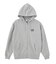 CIRCLE MESSAGE AND FACE ZIP UP SWEAT HOODIE
