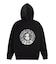 CIRCLE MESSAGE AND FACE ZIP UP SWEAT HOODIE