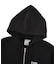 CIRCLE MESSAGE AND FACE ZIP UP SWEAT HOODIE