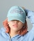 RHINESTONE OVAL LOGO 6PANEL DENIM CAP