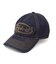 RHINESTONE OVAL LOGO 6PANEL DENIM CAP