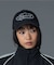 RHINESTONE OVAL LOGO 6PANEL DENIM CAP