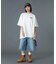 RHINESTONE OVAL LOGO 6PANEL DENIM CAP