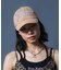 LOGO MARK STUDDED 6PANEL CAP