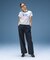 FADED FACE LABEL EASY PANTS