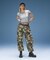 FADED FACE LABEL EASY PANTS
