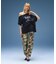 FADED FACE LABEL EASY PANTS