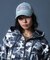 HIBISCUS CAMOUFLAGE ZIP UP SWEAT HOODIE
