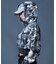 HIBISCUS CAMOUFLAGE ZIP UP SWEAT HOODIE