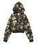 HIBISCUS CAMOUFLAGE ZIP UP SWEAT HOODIE