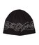 RHINESTONE DECORATIVE SCRIPT LOGO BEANIE