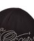 RHINESTONE DECORATIVE SCRIPT LOGO BEANIE