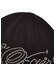 RHINESTONE DECORATIVE SCRIPT LOGO BEANIE
