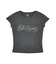 RHINESTONE DECORATIVE SCRIPT LOGO S/S BABY TEE