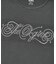 RHINESTONE DECORATIVE SCRIPT LOGO S/S BABY TEE