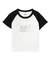 NYC MILLS LOGO RAGLAN S/S BABY TEE