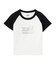 NYC MILLS LOGO RAGLAN S/S BABY TEE