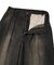 TUCK WIDE LEG DENIM PANTS