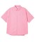STRIPED RHINESTONE S/S SHIRT