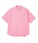 STRIPED RHINESTONE S/S SHIRT