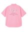 STRIPED RHINESTONE S/S SHIRT