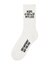 HEAVY BLOCK LOGO RIBBED SOCKS