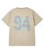 FADED LOGO AND NUMBER S/S TEE