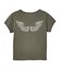 FADED ANGEL WING S/S BABY TEE